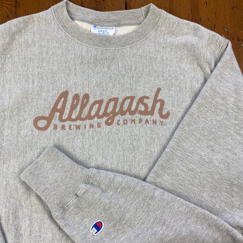 Champion Reverse Weave Allagash Brewing Company Sweatshirt Mens S Crewneck Y2K